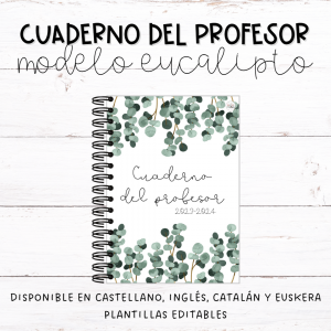 Cuaderno del profesor eucalipto